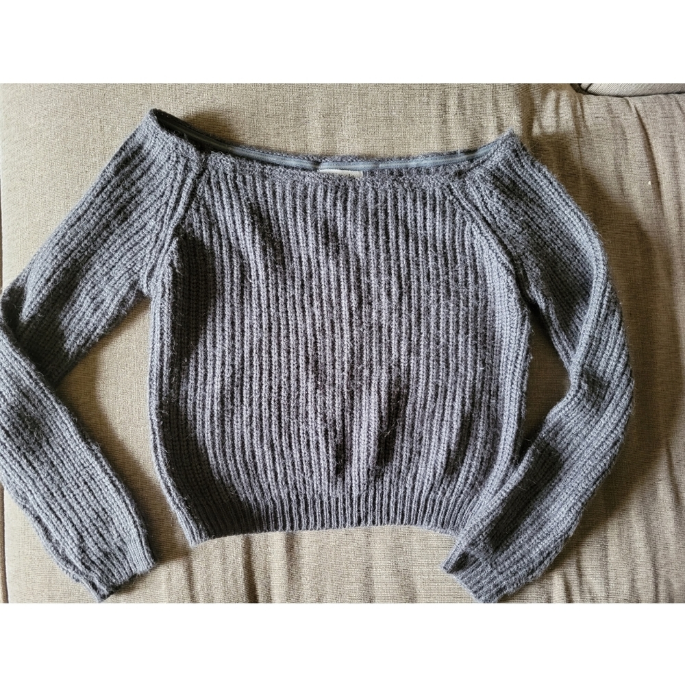 Cute off shoulder sweater